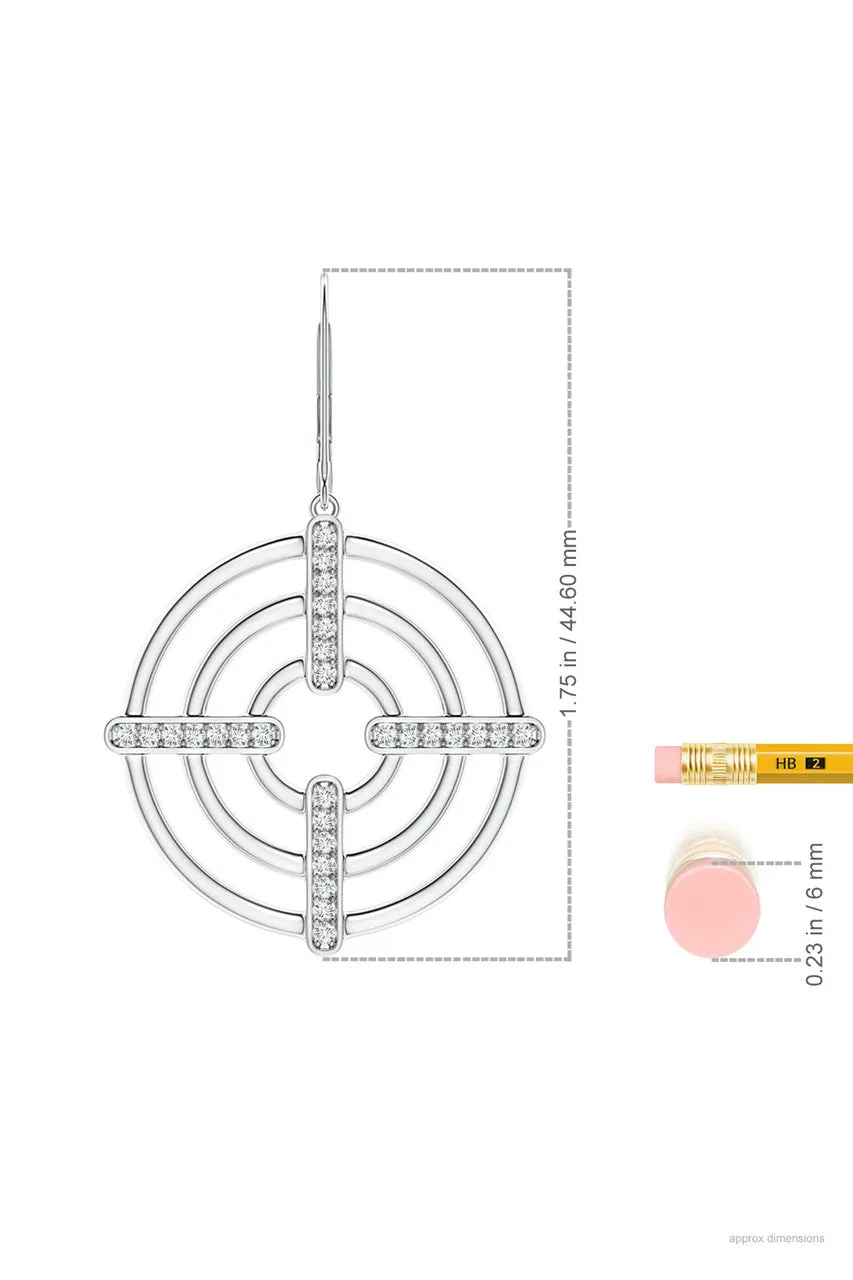 Infinity Concentric Circle 14K Gold Earrings sold by Natori product image thumbnail 3