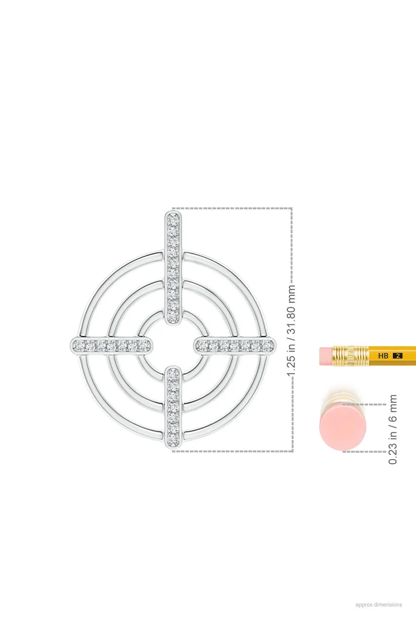 Infinity Concentric Circle 14K Gold Pendant Necklace sold by Natori product image thumbnail 4