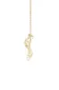 Shangri-La Yin-Yang 14K Gold and Diamond Knot Chain Pendant Necklace sold by Natori
