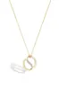 Shangri-La Yin-Yang 14K Gold and Diamond Knot Chain Pendant Necklace sold by Natori