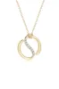 Shangri-La Yin-Yang 14K Gold and Diamond Knot Chain Pendant Necklace sold by Natori