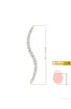 Shangri-La Brushstroke 14k Gold and Diamond Medium Pendant Necklace sold by Natori