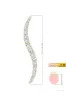Shangri-La Brushstroke 14k Gold and Diamond Large Pendant Necklace sold by Natori