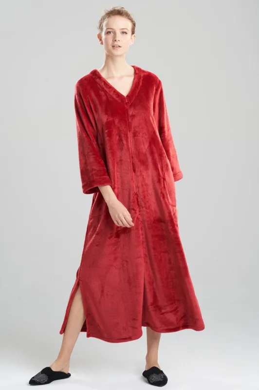 Cashmere Fleece Zip Lounger sold by Natori