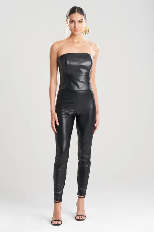 Vegan Leatherette Leggings sold by Natori