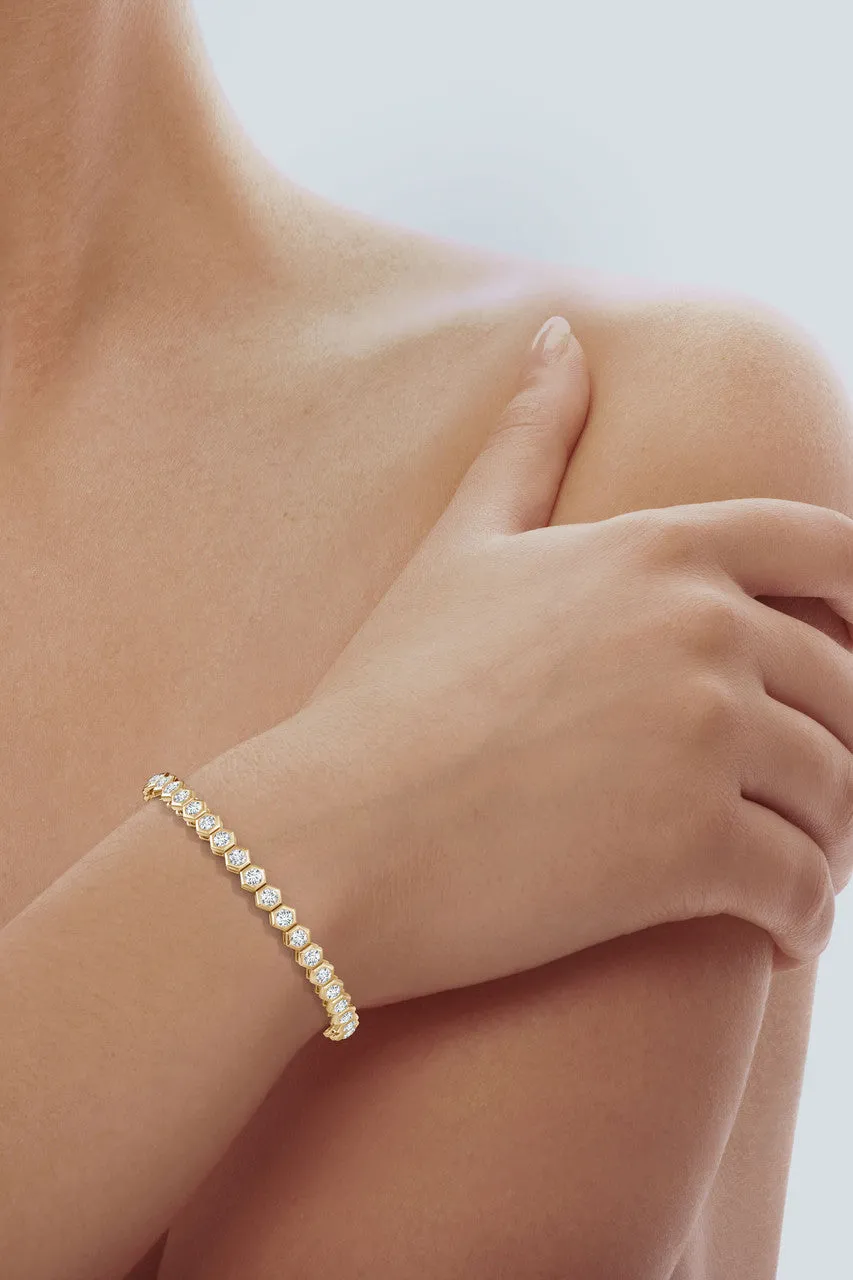 Indochine Diamond Tennis Bracelet sold by Natori product image thumbnail 4