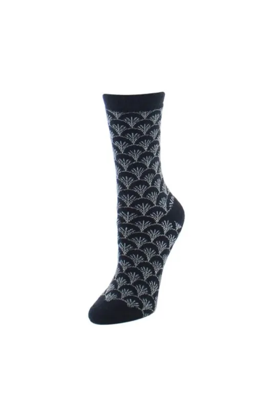 Fretwork Socks sold by Natori