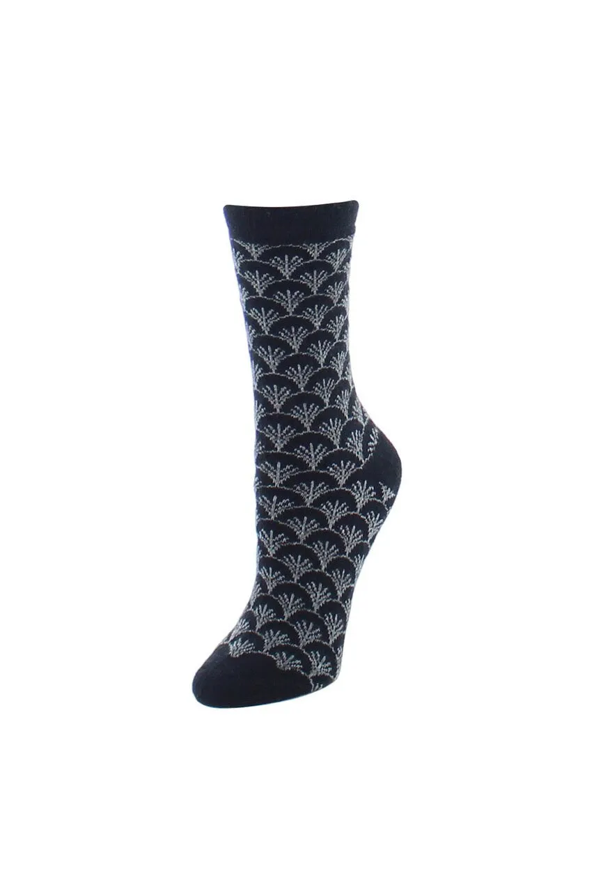 Fretwork Socks sold by Natori product image thumbnail 2