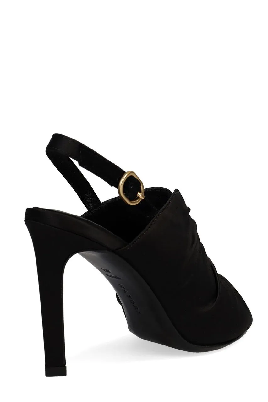 Reen Satin Open Toe Sling sold by Natori product image thumbnail 2