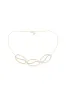 Shangri-La Elliptical Yin-Yang 14K Gold and Diamond Trio Necklace sold by Natori