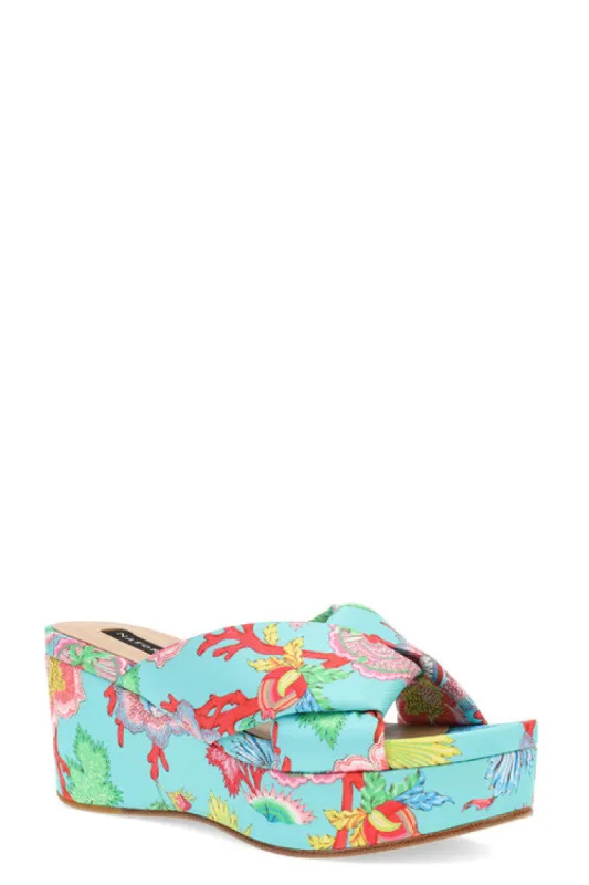 Lanna Hinami Platform Thong Sandals sold by Natori