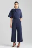 Tech Cotton Taffeta Pull Over Cropped Pants sold by Natori