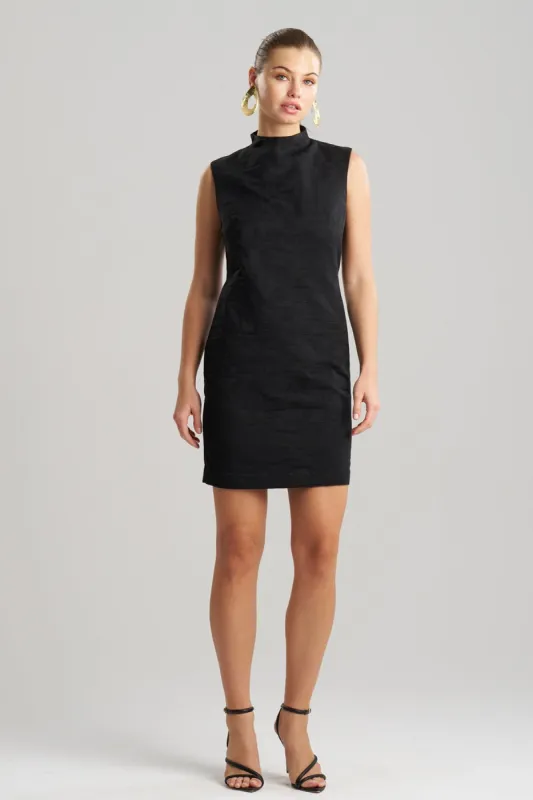Geo Texture Jacquard Sheath Dress sold by Natori