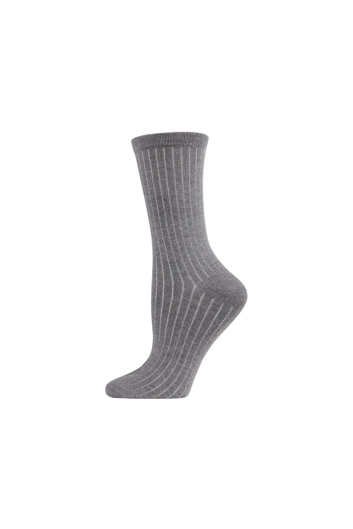 Ribbed Cashmere Crew Socks sold by Natori