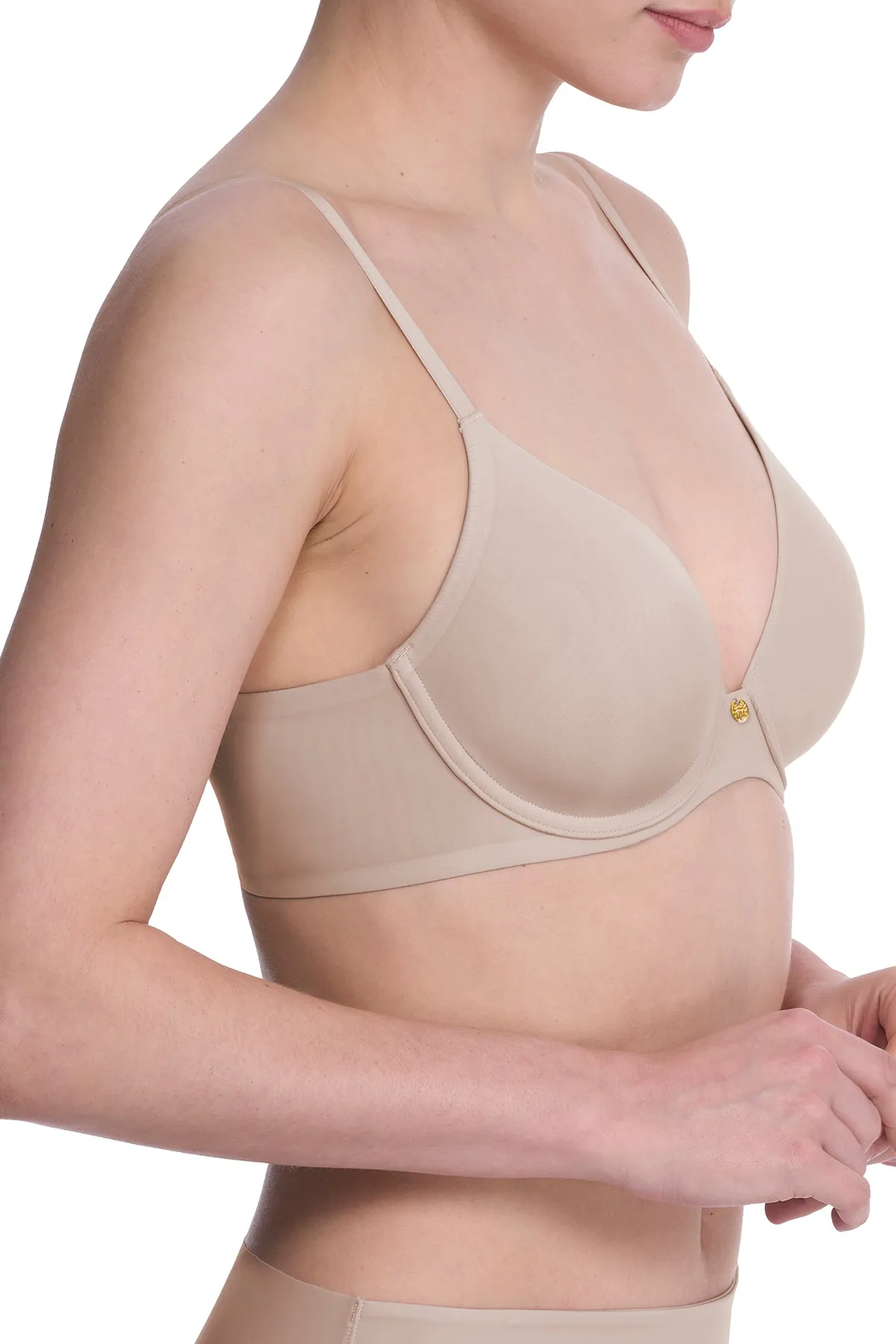 Cloud Comfort Back Smoothing T-Shirt Bra sold by Natori product image thumbnail 3