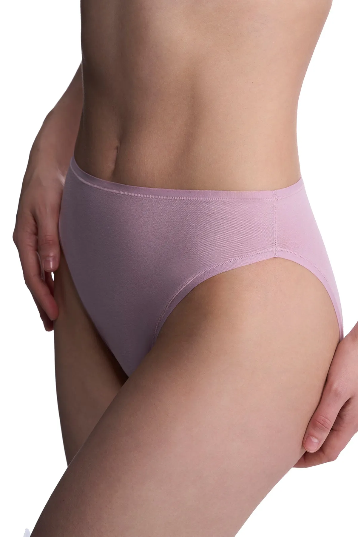 Bliss Bare Cotton High Cut Brief sold by Natori product image thumbnail 4