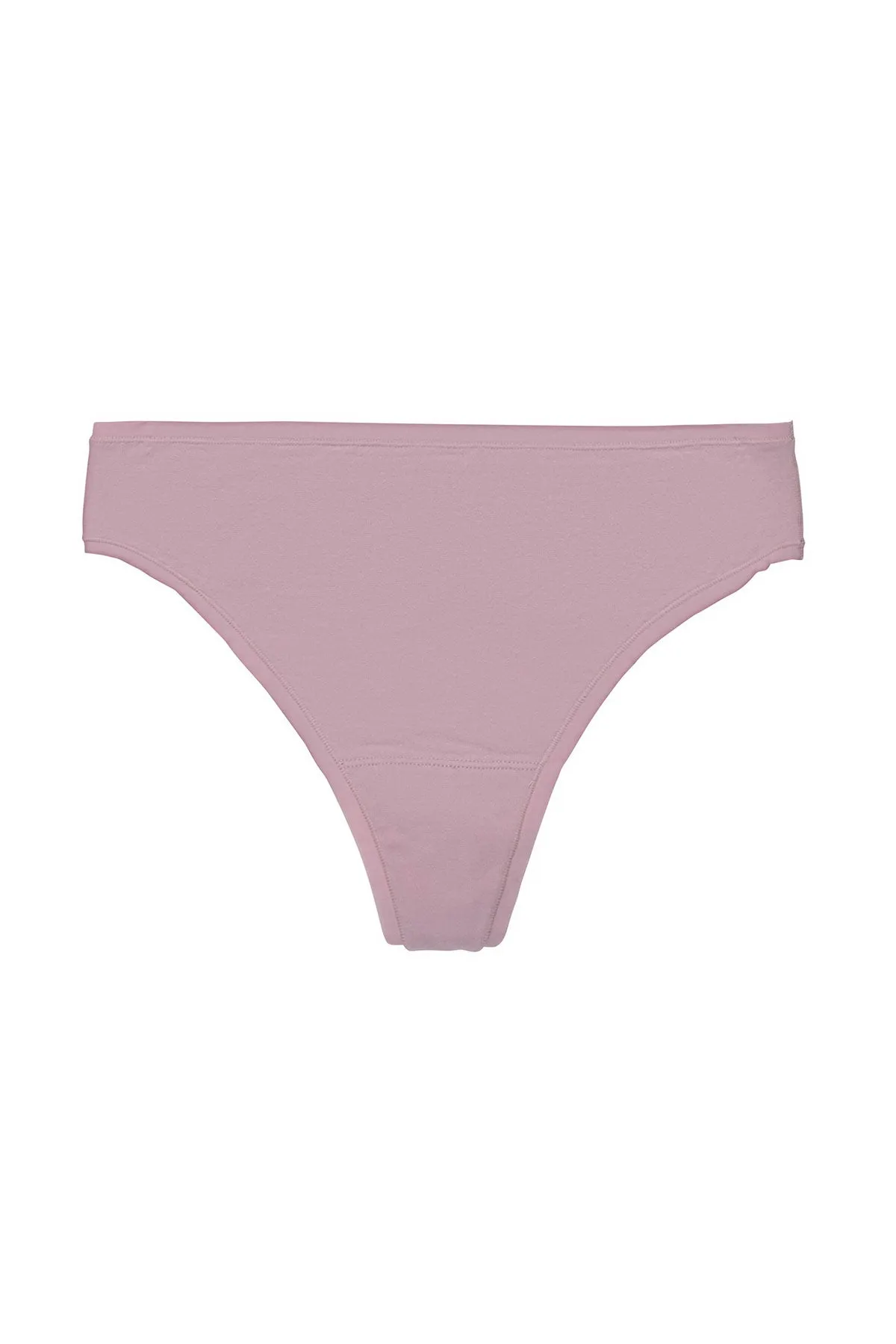 Bliss Bare Cotton Thong sold by Natori