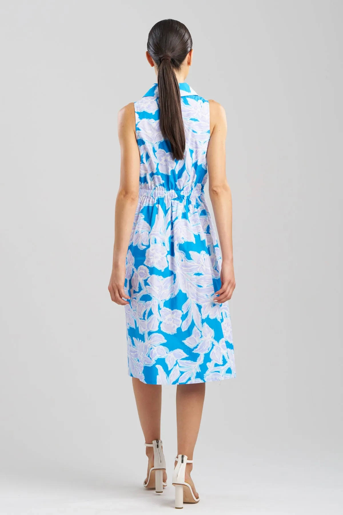 Misty Floral Halter Shirt Dress sold by Natori product image thumbnail 2