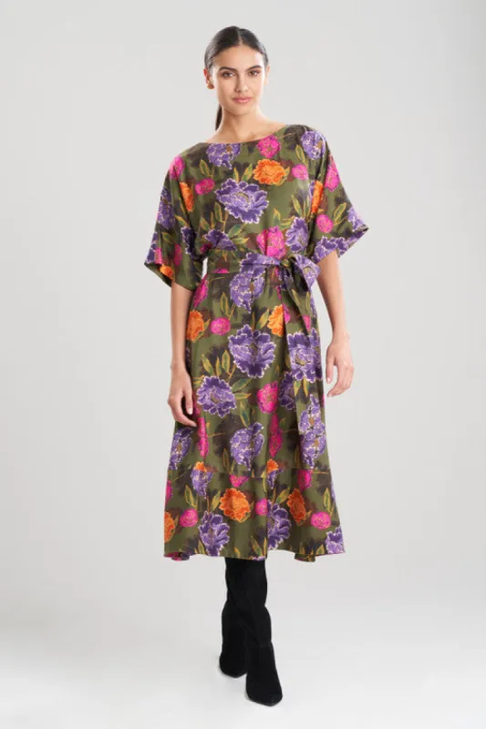 Shugo Cotton Silk Boatneck Dress sold by Natori