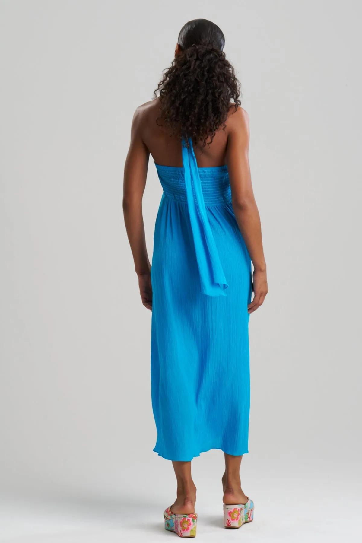 Cotton Gauze Maxi Halter Dress sold by Natori product image thumbnail 3
