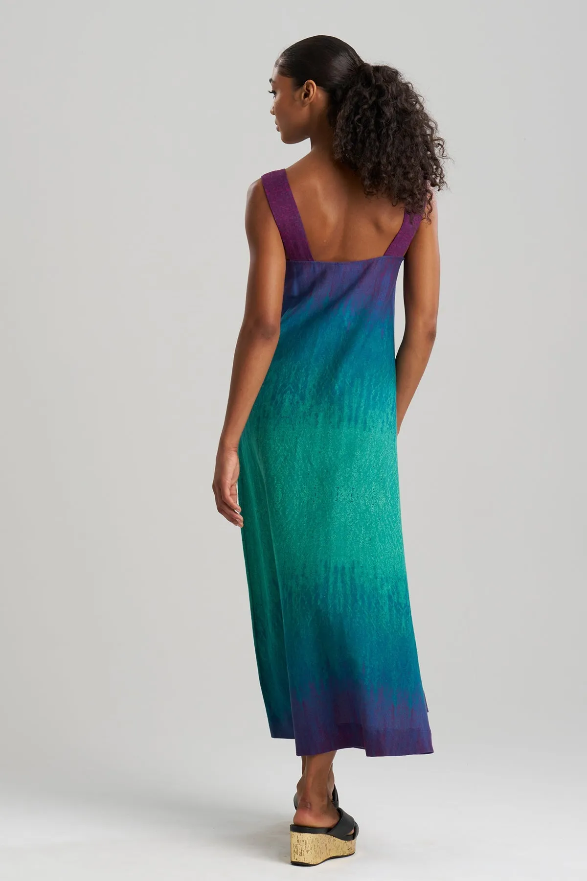 Ombre Printed Gauze Maxi Dress sold by Natori product image thumbnail 2