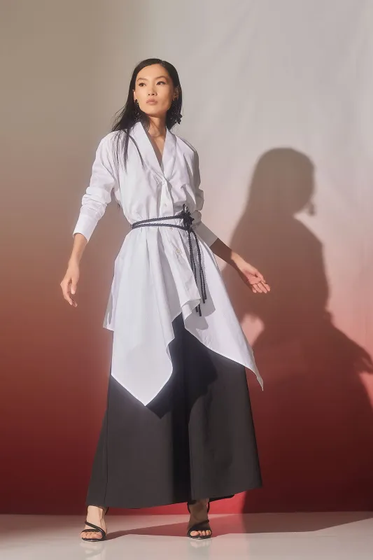 Cotton Poplin Handkerchief Tunic sold by Natori