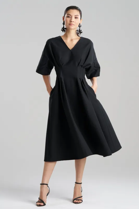 Canvas Embroidered V-Neck Dress sold by Natori