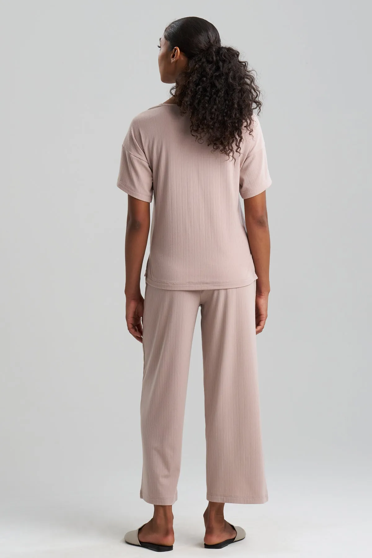 Soothe Rib Short Sleeve PJ sold by Natori product image thumbnail 2
