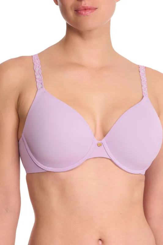 Pure Luxe Custom Coverage Contour Underwire Bra sold by Natori