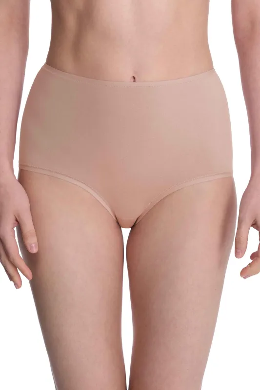 Bliss Bare Cotton High Waist Brief sold by Natori
