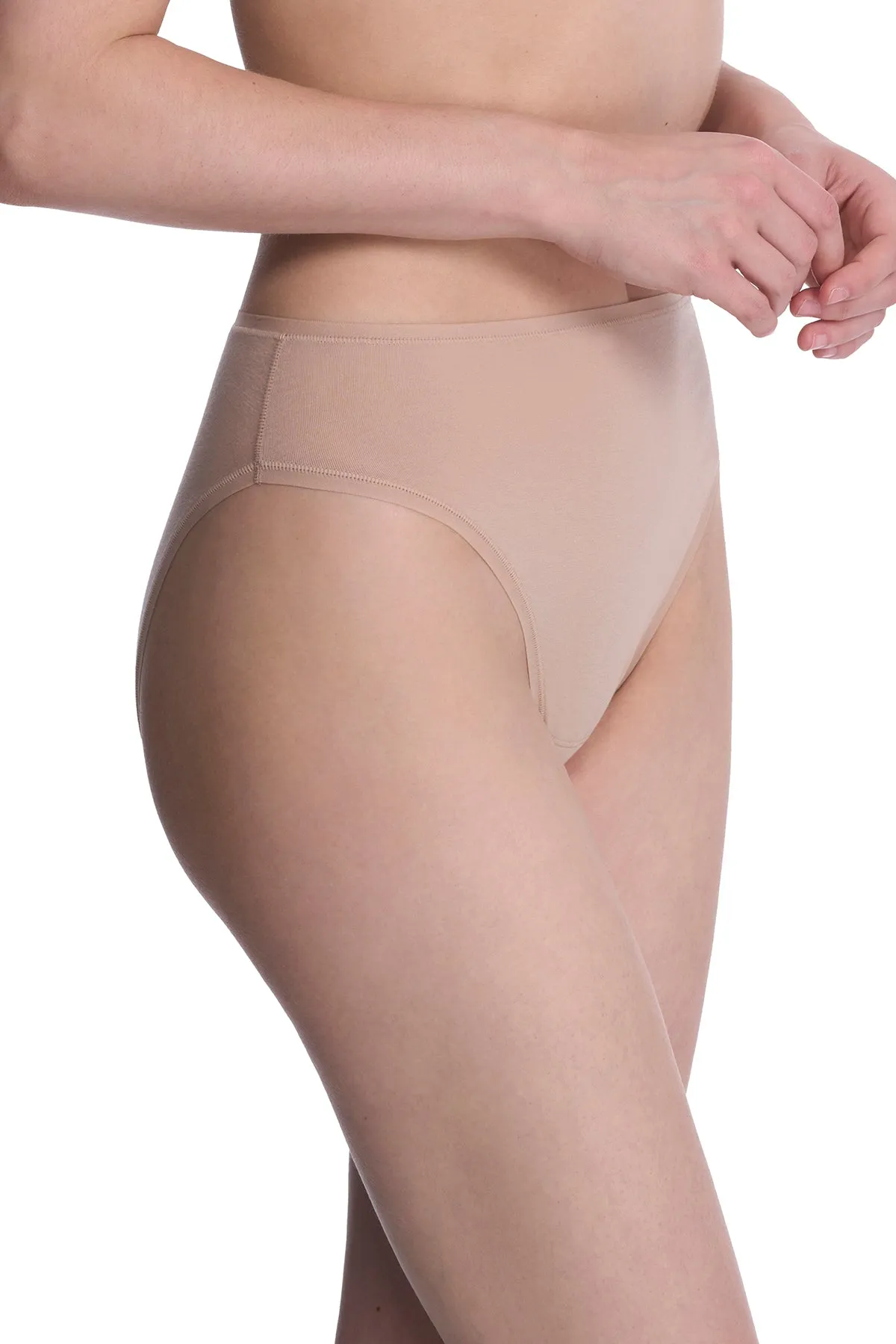 Bliss Bare Cotton High Cut Brief sold by Natori product image thumbnail 2