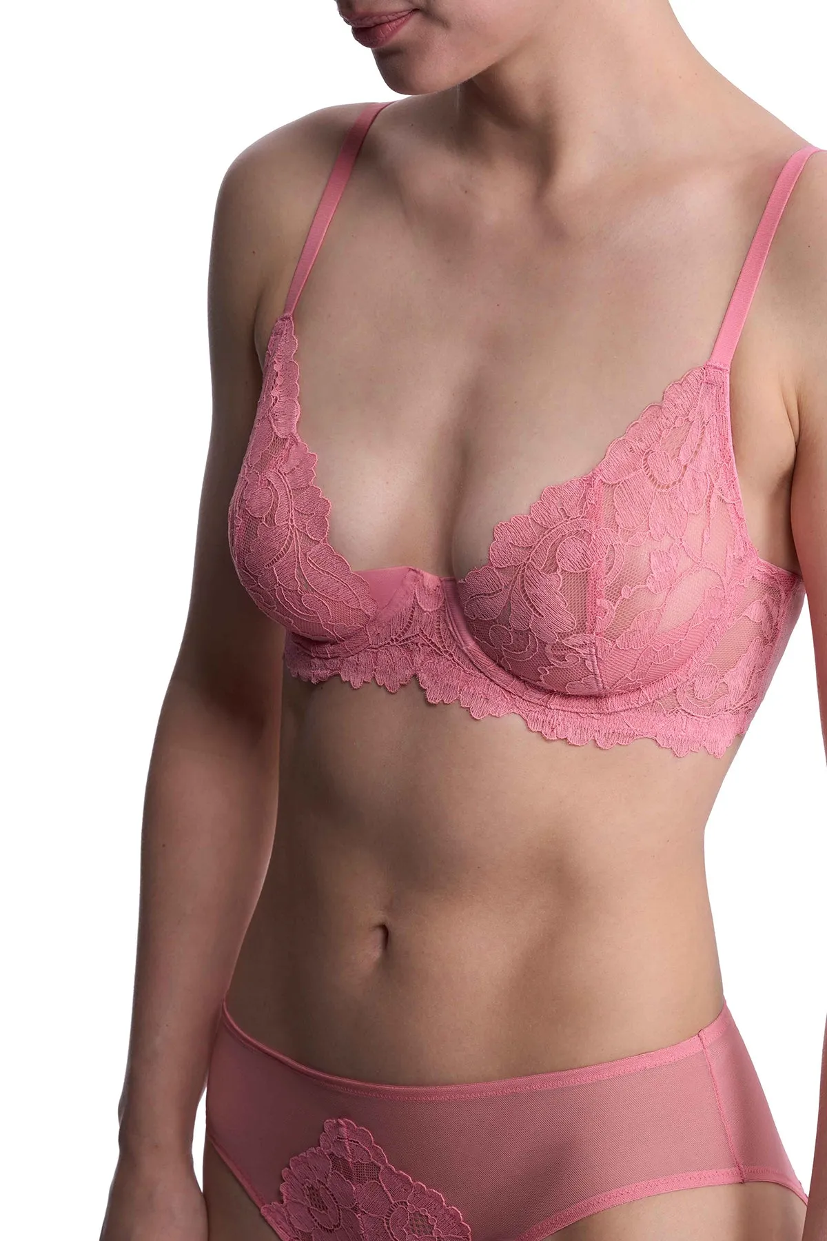 Peony Unlined Underwire Bra sold by Natori product image thumbnail 4