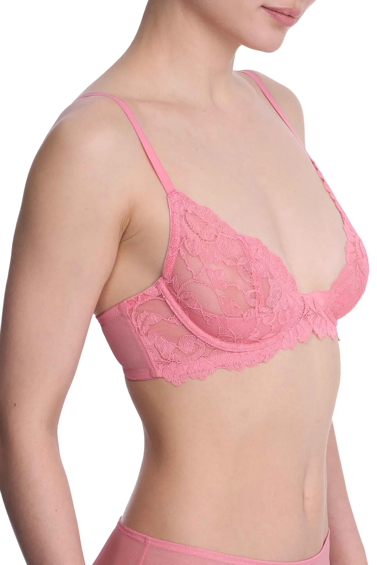 Peony Unlined Underwire Bra sold by Natori product image thumbnail 3