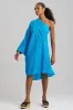 Cotton Gauze Applique One Shoulder Dress sold by Natori