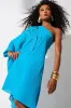Cotton Gauze Applique One Shoulder Dress sold by Natori