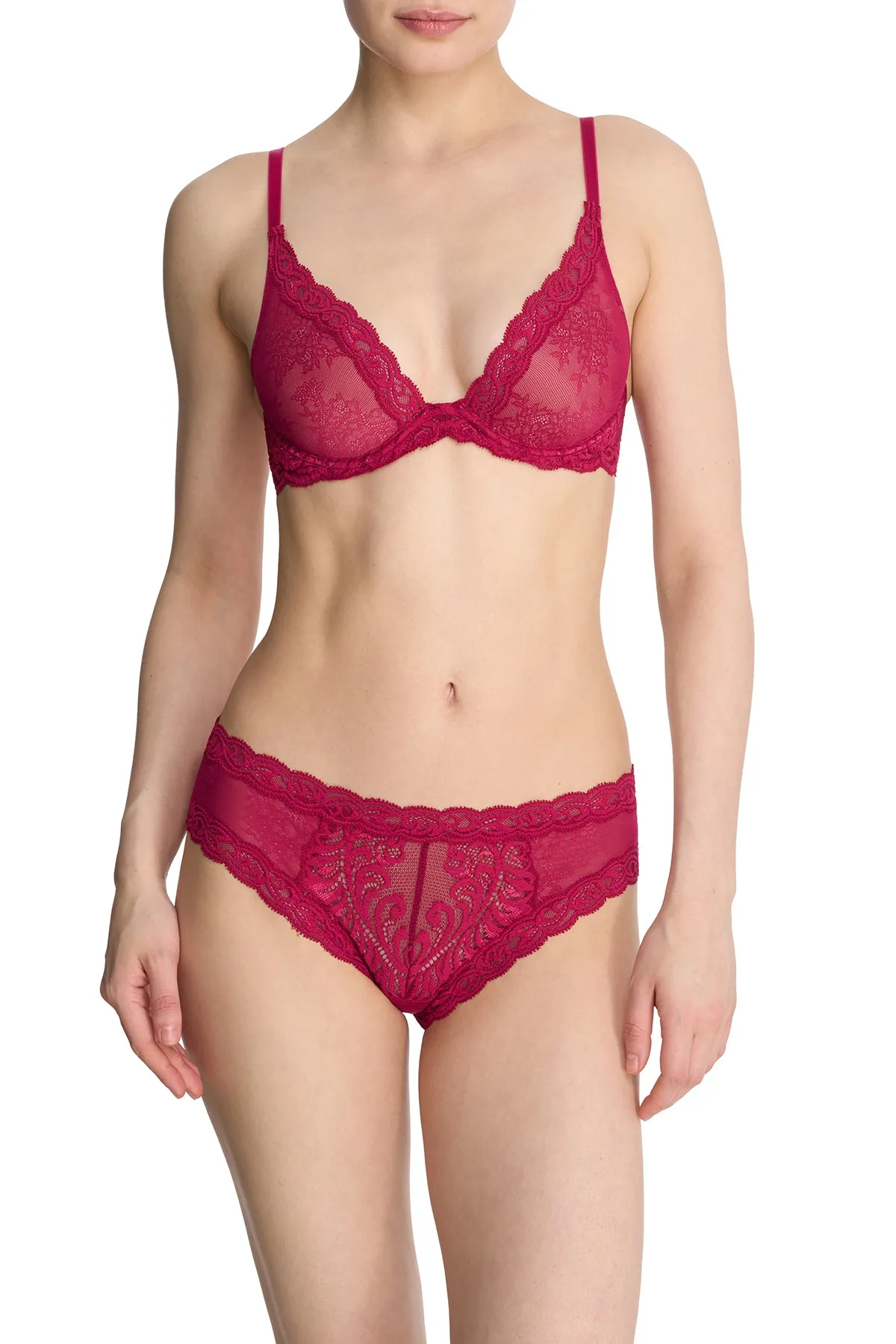 Feathers Plunge T-Shirt Bra sold by Natori product image thumbnail 5