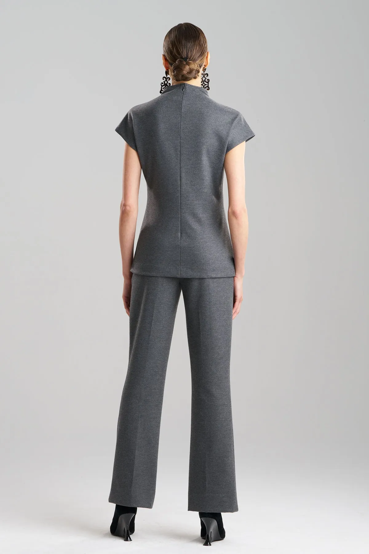 Double Jersey Funnel Neck Top sold by Natori product image thumbnail 2