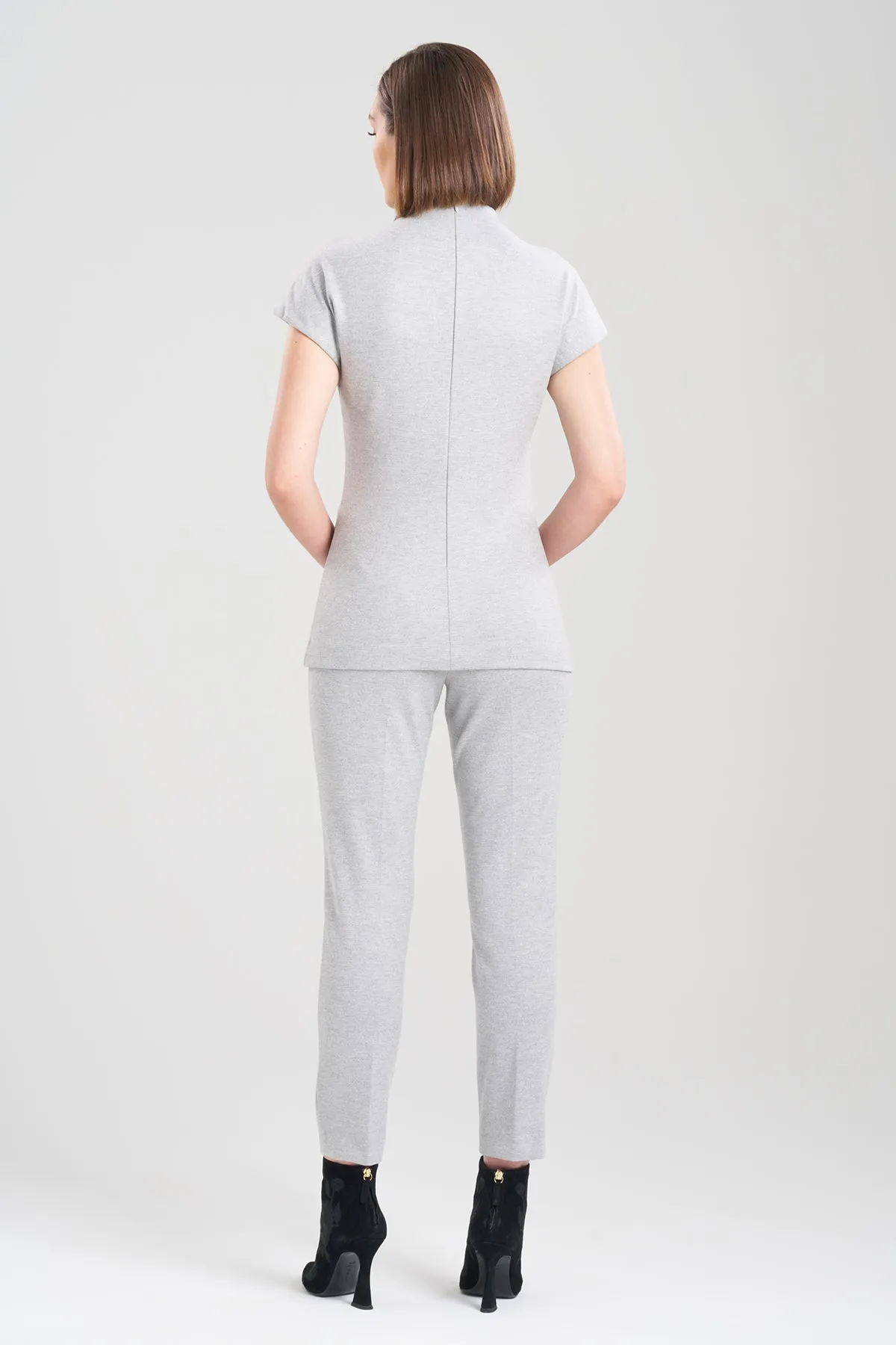 Double Jersey Funnel Neck Top sold by Natori product image thumbnail 2