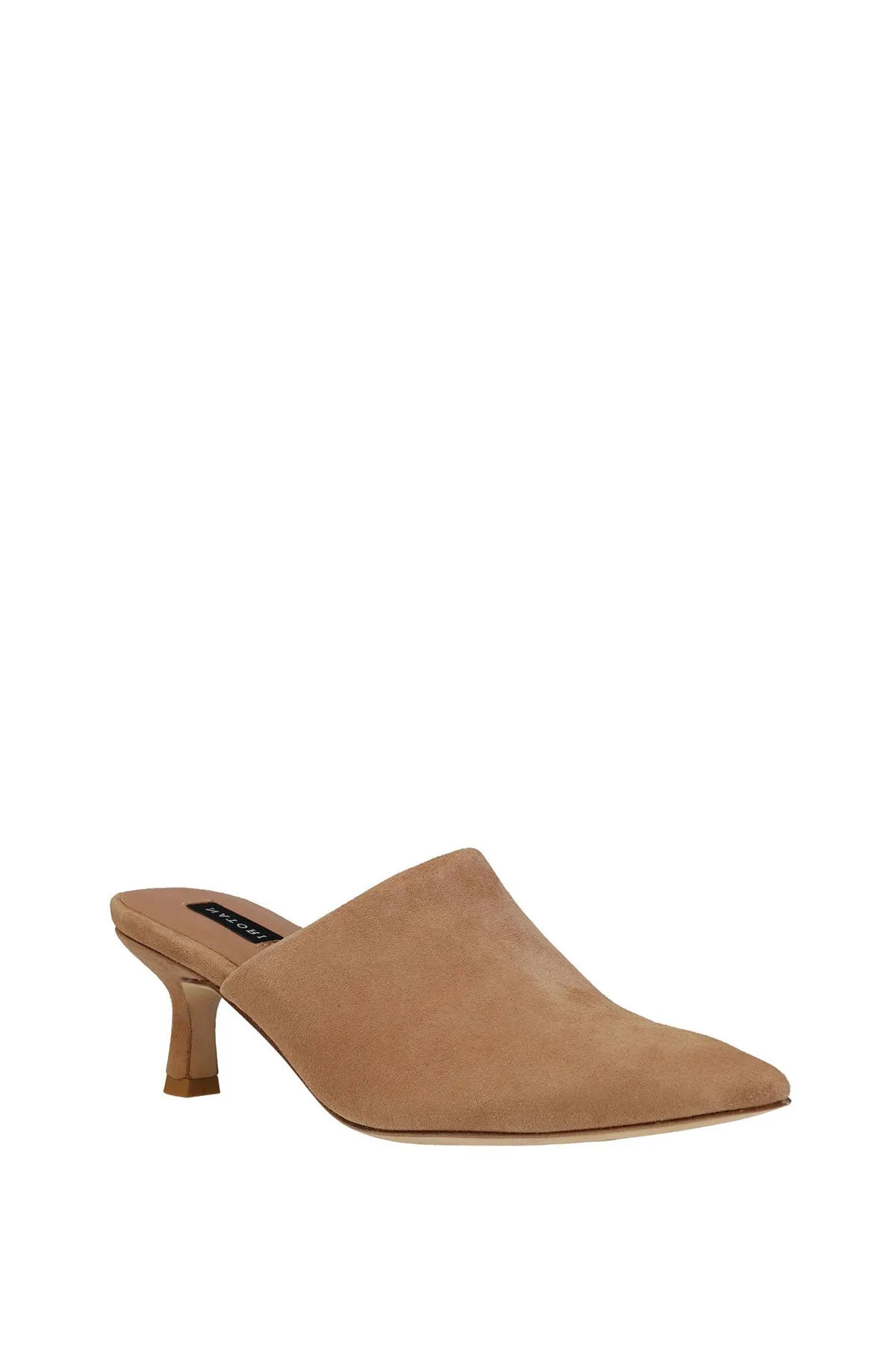 Ine Suede Mule Heel sold by Natori
