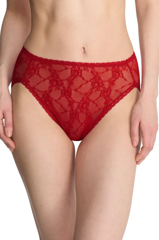 Bliss Allure One-Size Lace French Cut Brief sold by Natori