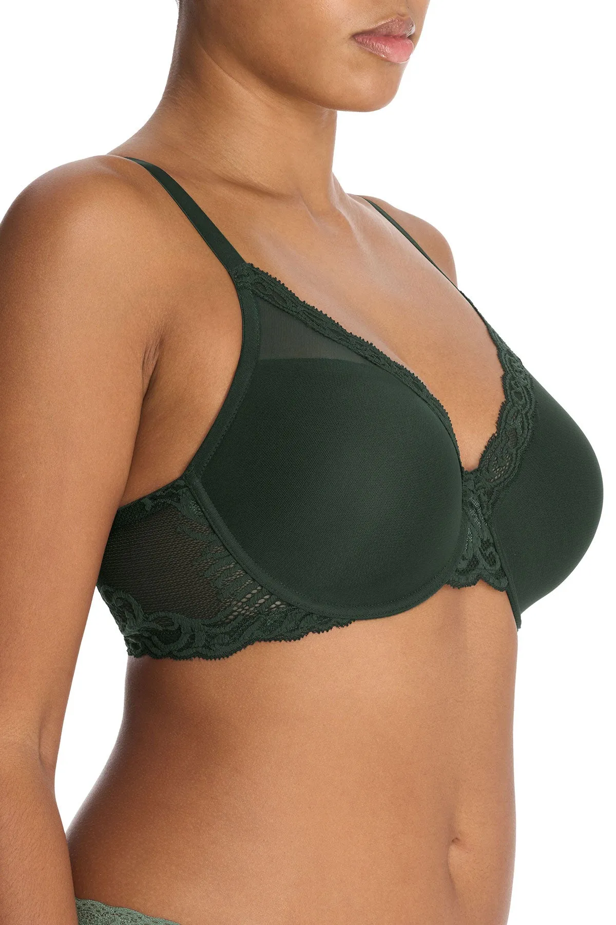 Feathers Full Figure Contour Underwire Bra sold by Natori product image thumbnail 2