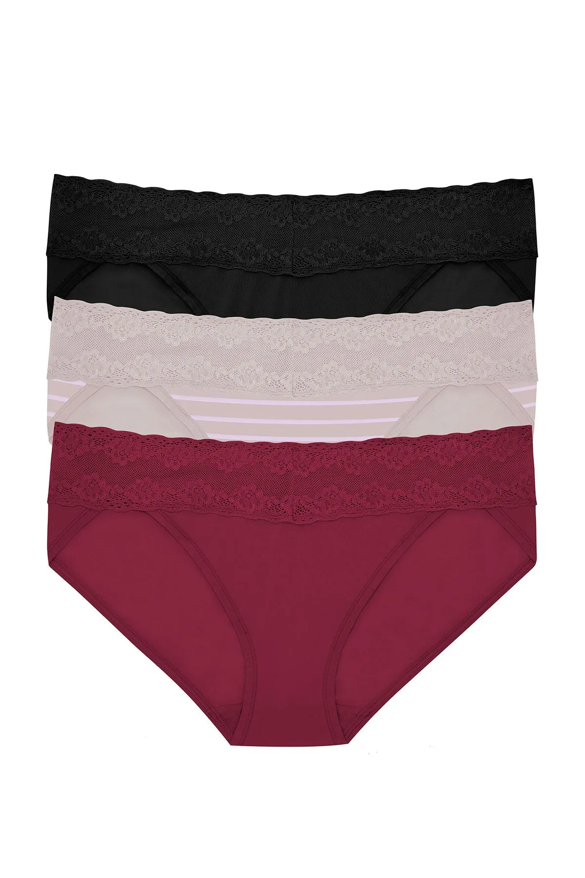 Bliss Perfection One-Size V-Kini-3-Pack sold by Natori