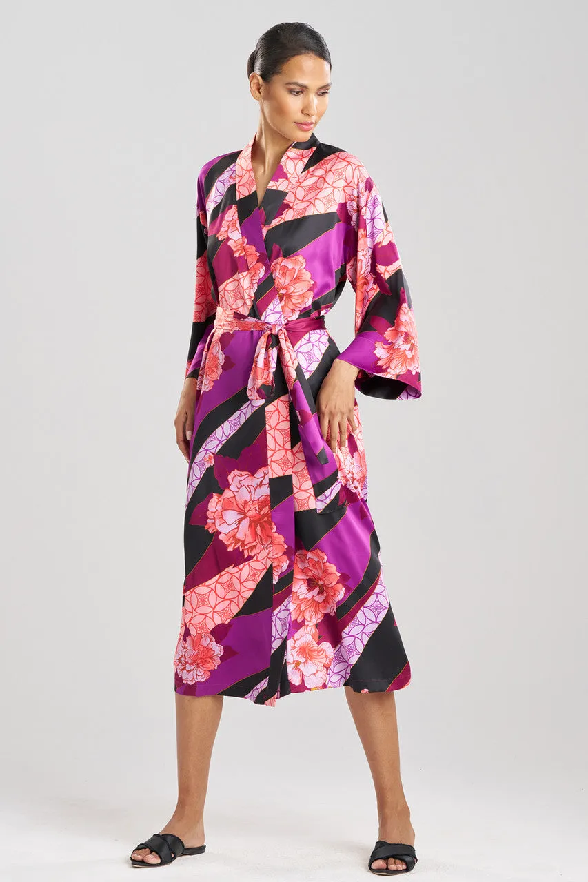 Floral Tapestry Satin Robe sold by Natori