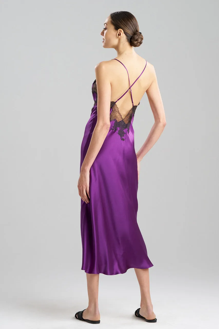 Lolita Lace Low Back Silk Gown sold by Natori product image thumbnail 5