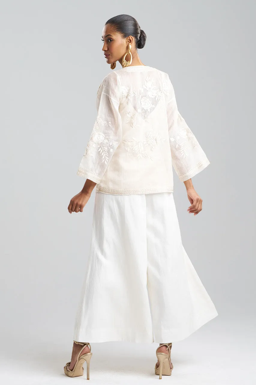 Couture Piña Embroidered Mandarin Jacket sold by Natori product image thumbnail 2