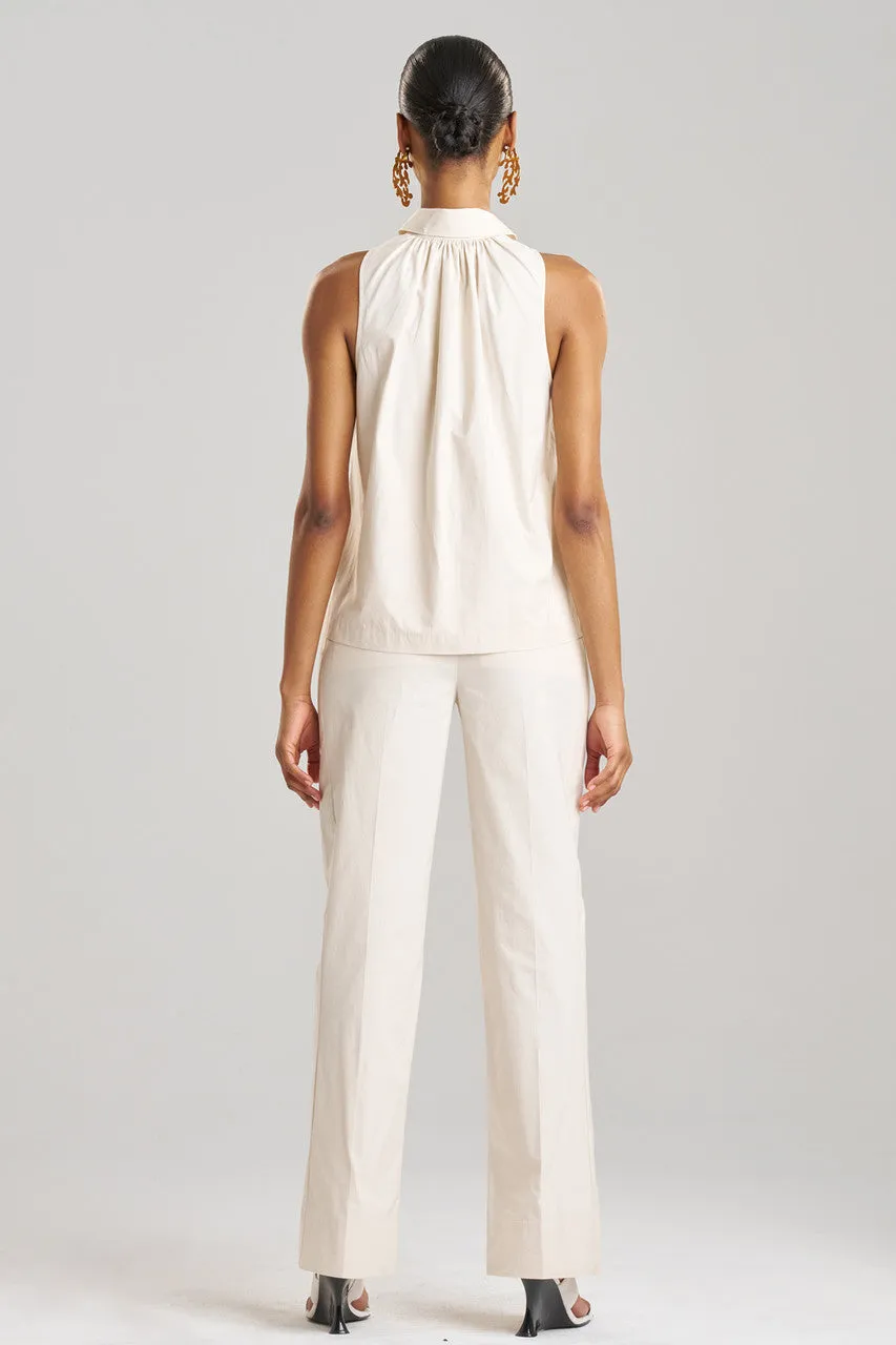 Techno Poplin Sleeveless Shirt sold by Natori product image thumbnail 2