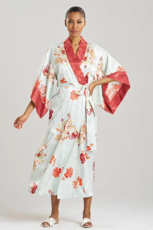 Imperial Dragon Jacquard Robe sold by Natori