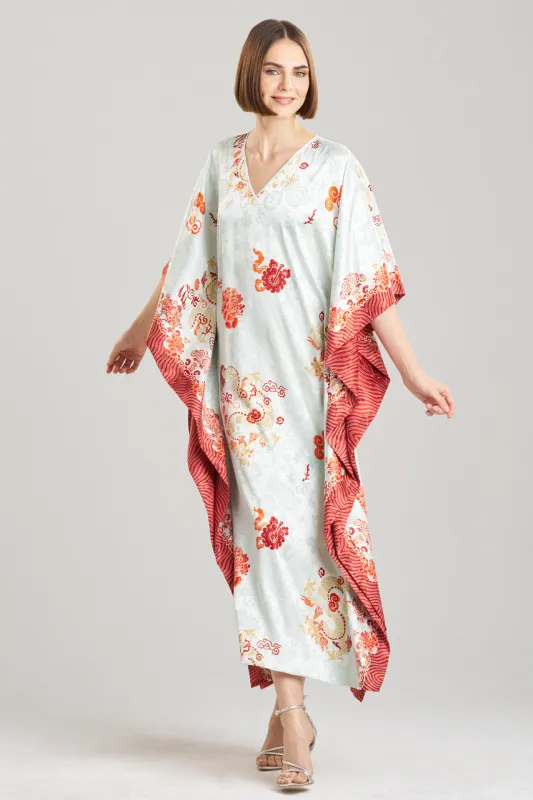 Imperial Dragon Jacquard Caftan sold by Natori
