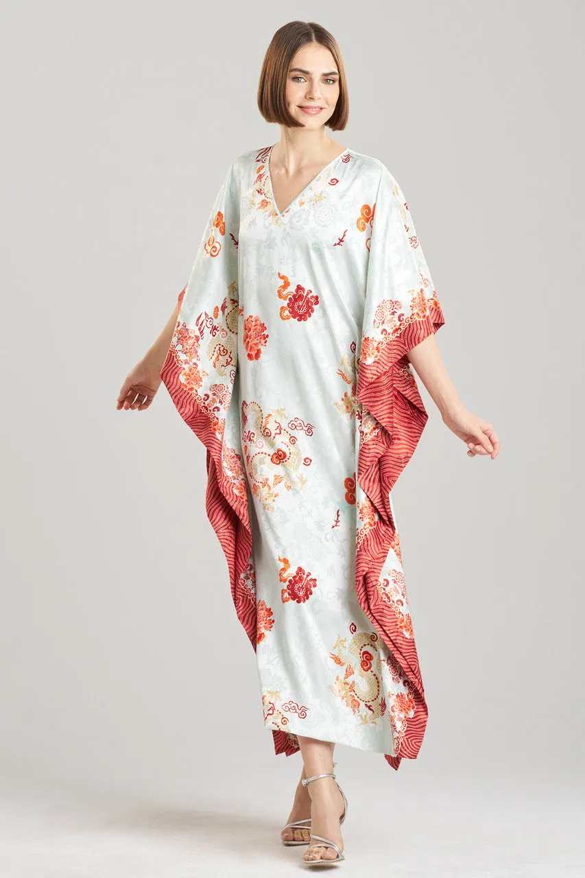 Imperial Dragon Jacquard Caftan sold by Natori
