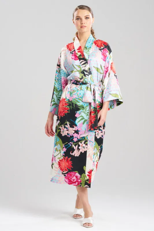 Botanique Satin Robe sold by Natori
